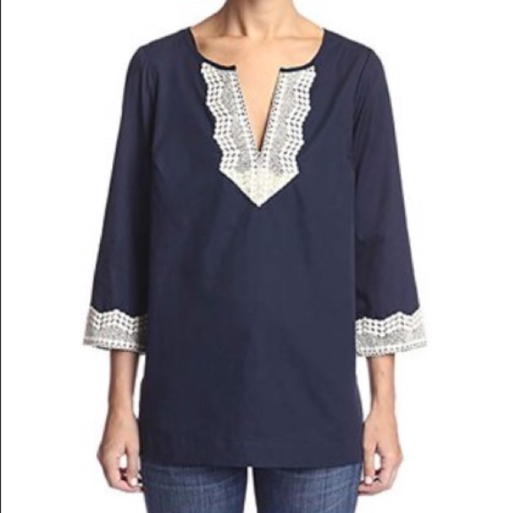 🩵 NYDJ Fit Solutions Tunic NWT Washed Indigo 🇺🇸